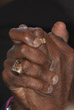 Desmond Tutu Hands in Prayer